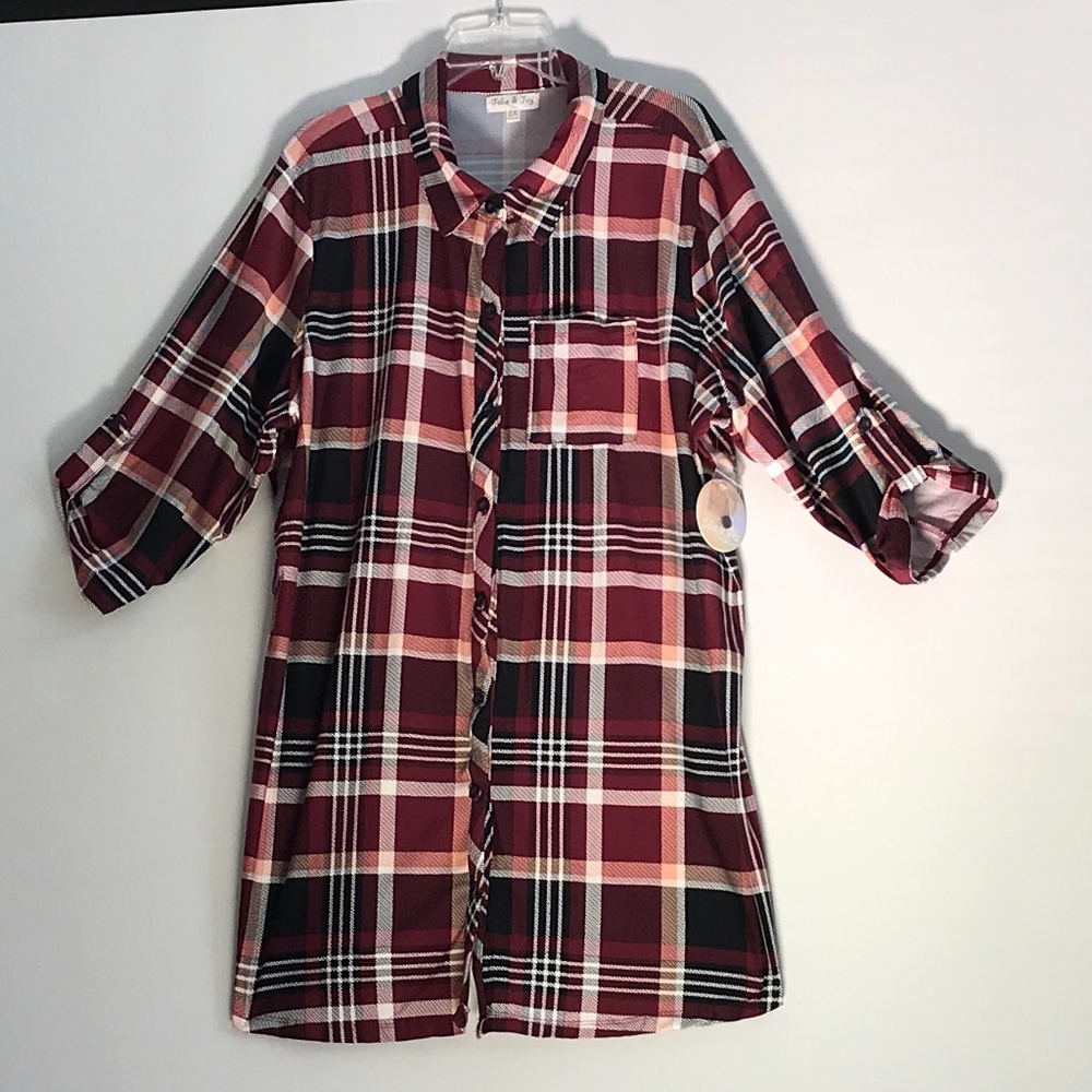 PLUS SIZE WOMENS SHIRT SIZE 2XL